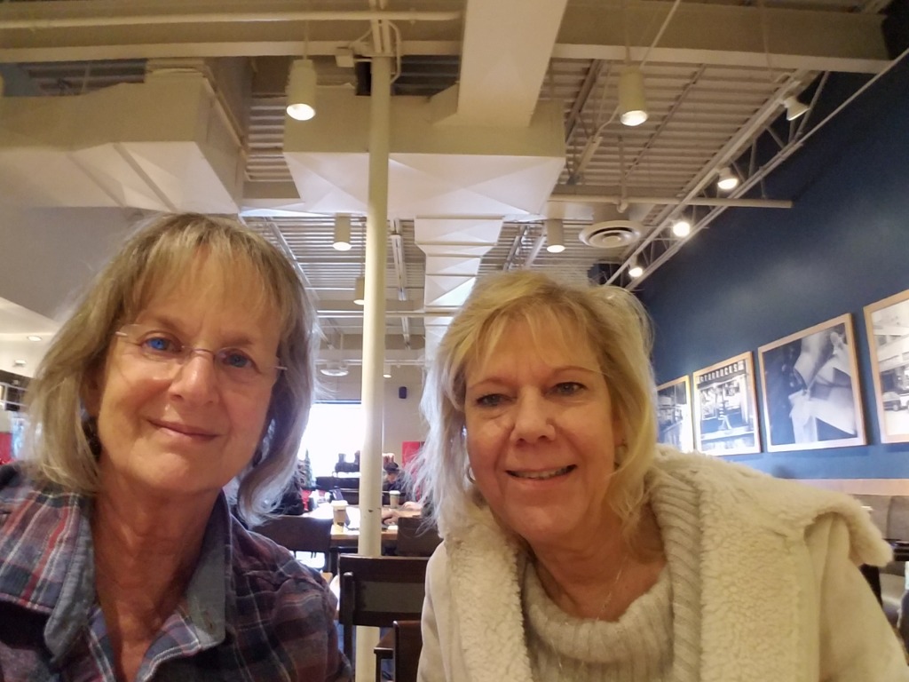 (L) Mary Stohr and (R) Patty Sack Teach @ Starbucks, Tesson Ferry and Mattis Road